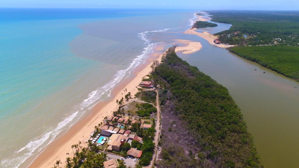 Pousada Ponta De Areia Prado Luaran gambar